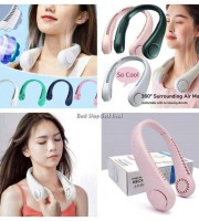 New Portable Rechargeable Neck Fan(ভাজ করা যায়)